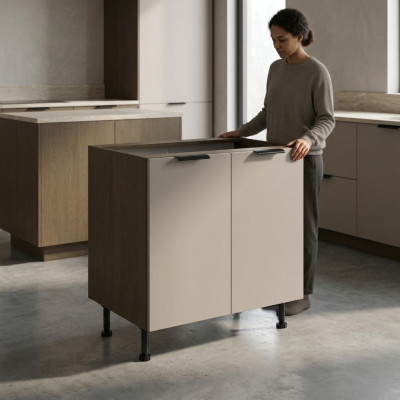 Koka keuken met lades