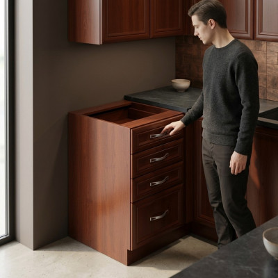 Keuken kast met lades