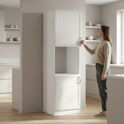 Kast met ingebouwde oven