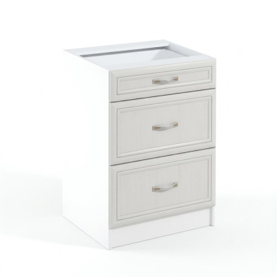 Mobiele keukentafel met lades