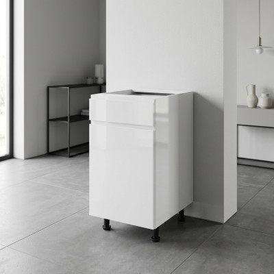 Keuken met lades en poten