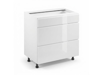 Mobiele keukentafel met lades