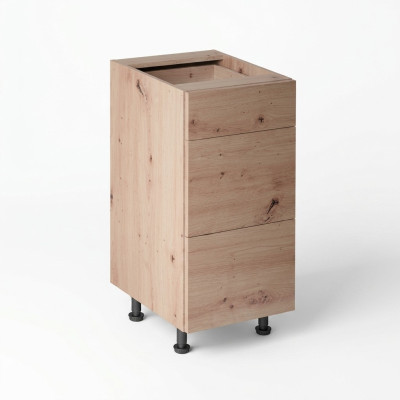 Mobiele keukenspoelbak met lades