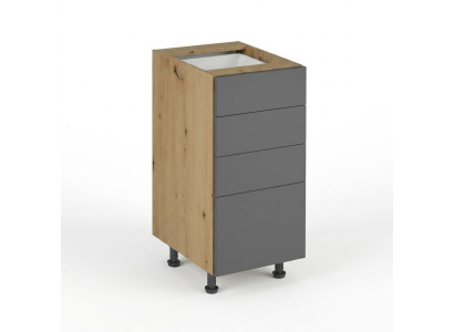 Mobiele keuken met lades