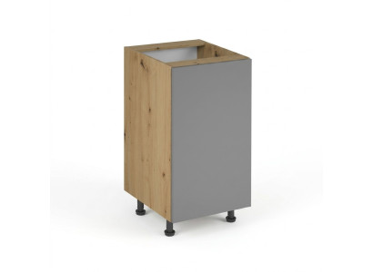 Mobiele keukentafel met centraal blad