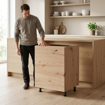 Mobiele keukentafel