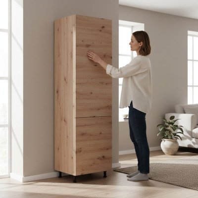 Keuken kast met planken