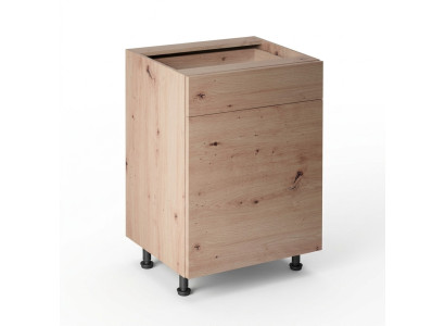 Mobiele keuken met lade en onderste planken