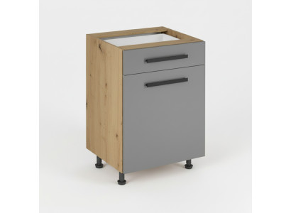 Mobiele keuken met lade en interne planken