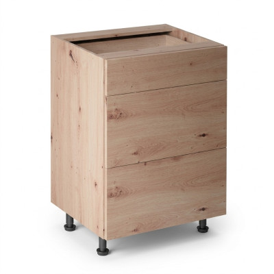 Mobiele keuken met 3 lades