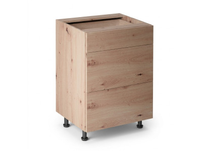 Mobiele keuken met 3 lades