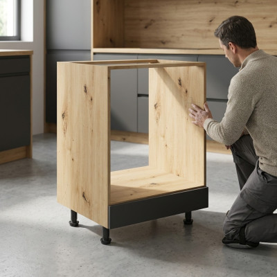Mobiele keuken met multifunctionele box