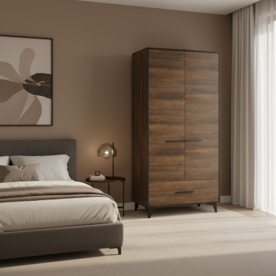 Kast met hanger en lade