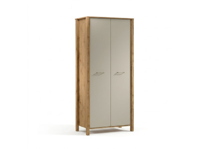 Schort van dennenhout met stang