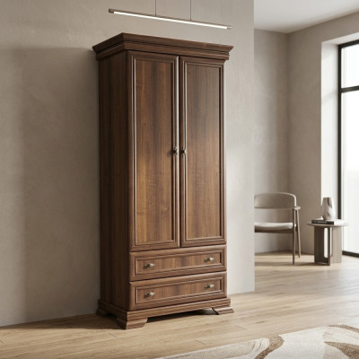 Kast met lades en kledingdeuren