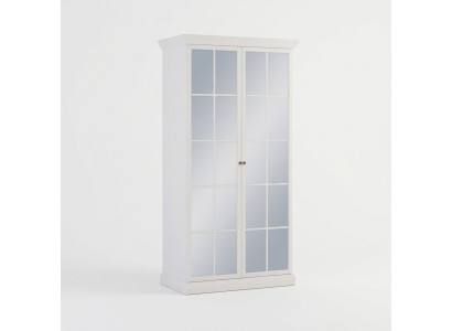 Kast met twee spiegels