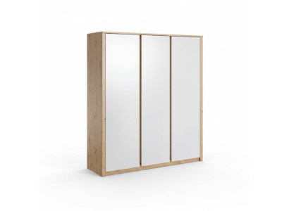 Moderne textiele kast met twee haken