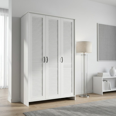 Kanga kast met 2 stevige kledingstangen