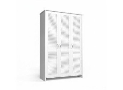 Kanga kast met 2 stevige kledingstangen