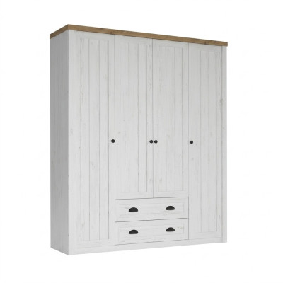 Kast met lades en kledingdeuren