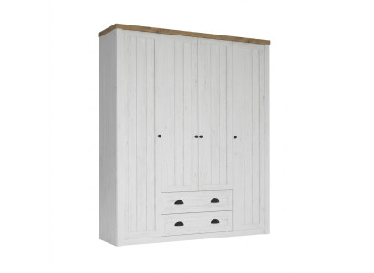 Kast met lades en kledingdeuren