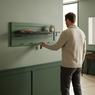 Kast met planken en kastdeuren