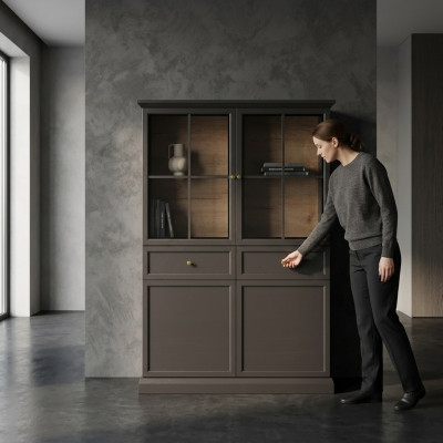 Mobili Vitrum met 2 lades