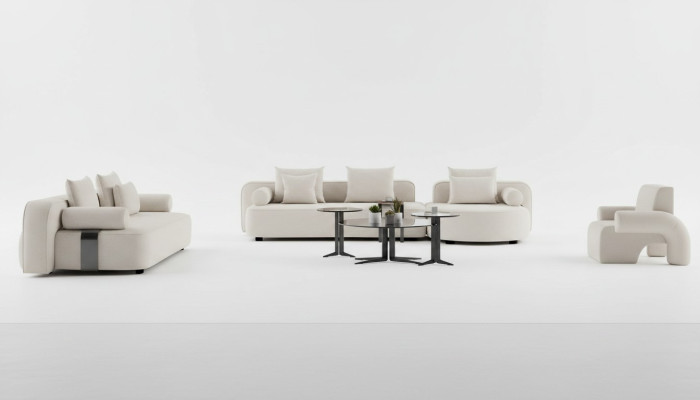 Elegante en comfortabele bank 2x