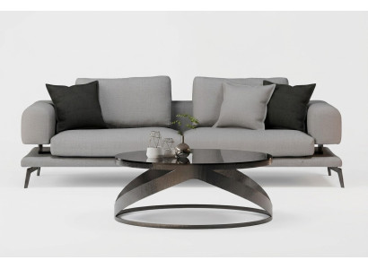 Moderne driezits bank, zacht, comfortabel, ideaal