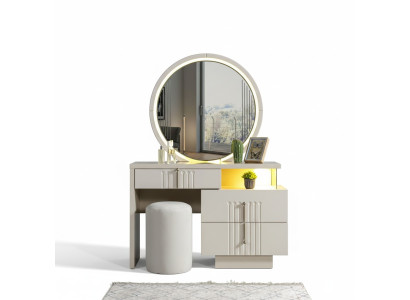 Elegante make-up tafel met spiegel