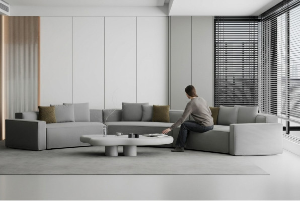 Decoratieve bank, functionaliteit en schoonheid in elk detail