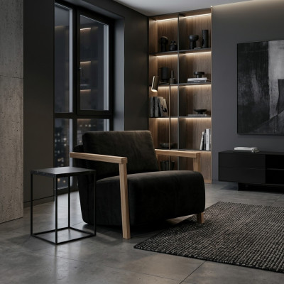 Elegante stoel met modern klassiek ontwerp en comfort