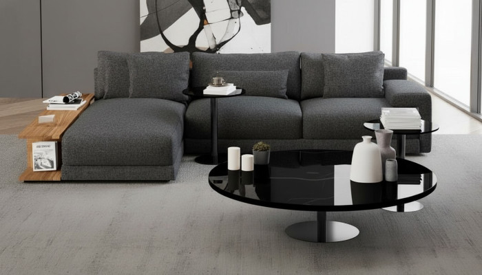 Elegante en comfortabele bank