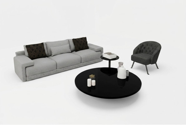 Elegante en comfortabele bank