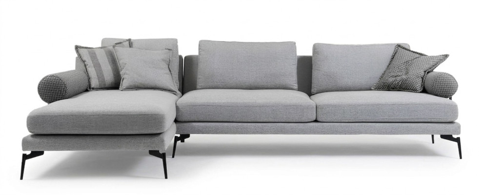Hoekbank met een ontwerp voor wooncomfort