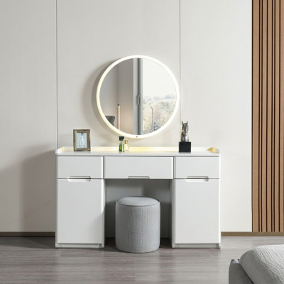 Moderne compacte make-up tafel voor de slaapkamer