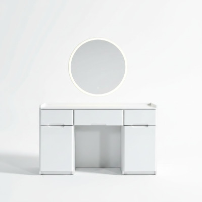 Moderne compacte make-up tafel voor de slaapkamer
