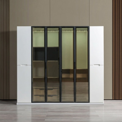 Moderne 255 cm kast