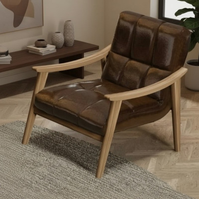 Elegante en minimalistische stoel, maximaal comfort