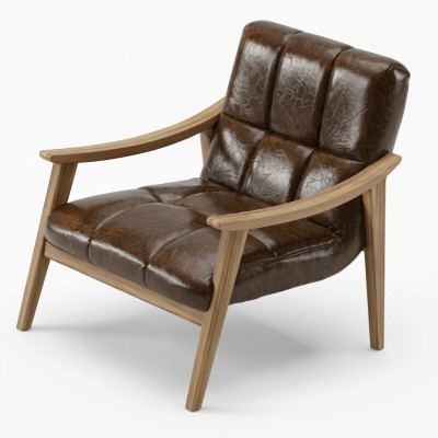 Elegante en minimalistische stoel, maximaal comfort