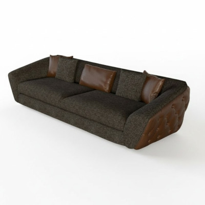 Moderne elegante designbank voor dagelijks gebruik