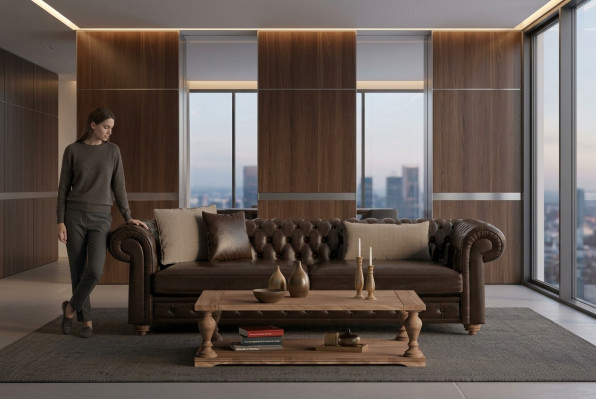 Handige bank voor uw woonkamer in overeenstemming met uw decoratieve stijl