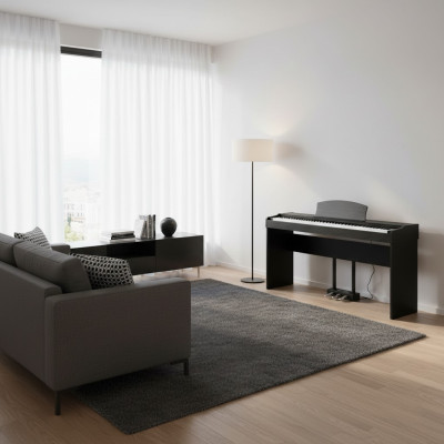 Elegante digitale piano met krachtige geluid en moderne functies
