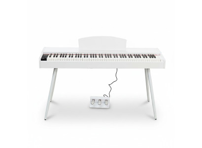 Witte digitale piano