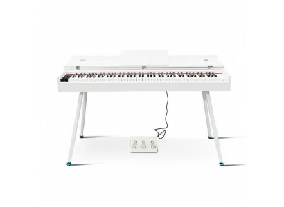 Witte digitale piano