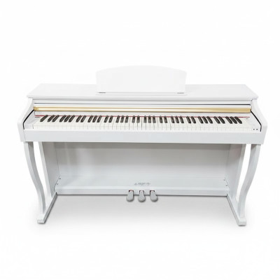 Glanzend wit digitaal piano voor thuis