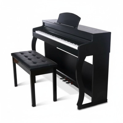 Zwarte glanzende digitale piano voor thuis