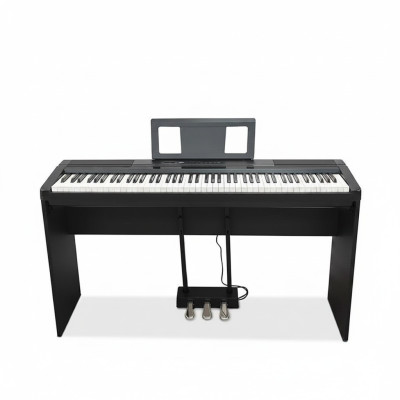 Zwarte digitale piano