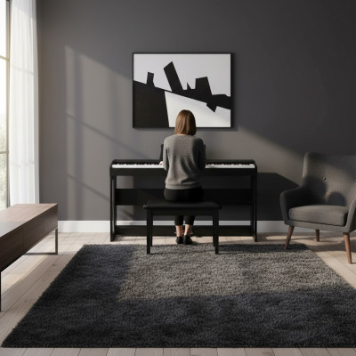 Digitale piano Mustas