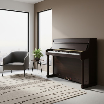 Zwarte digitale piano, geweldige leerervaring